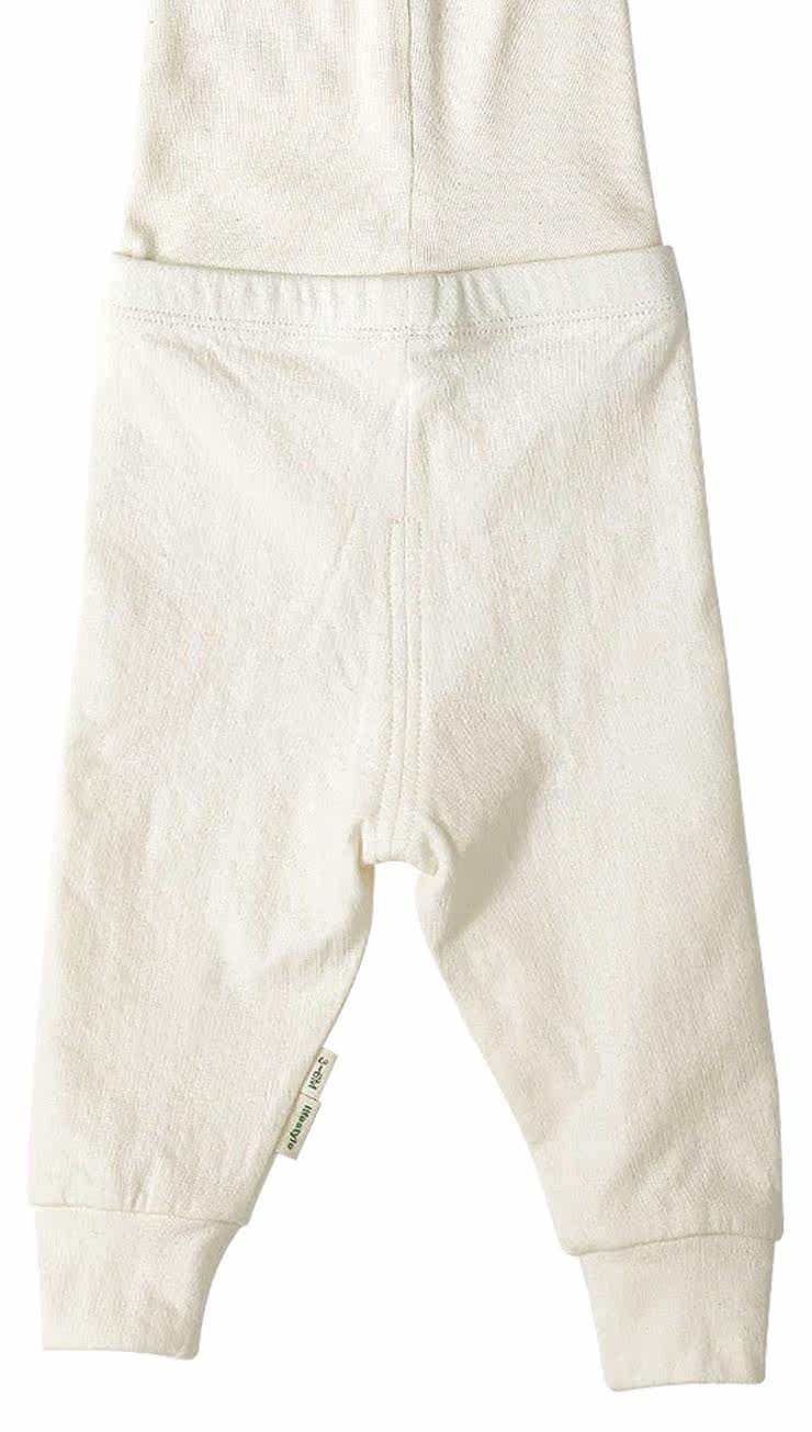 LeTao Peach-organic cotton baby autumn pure cotton high waist pants nurse belly baby thermal underwear baby jammies spring