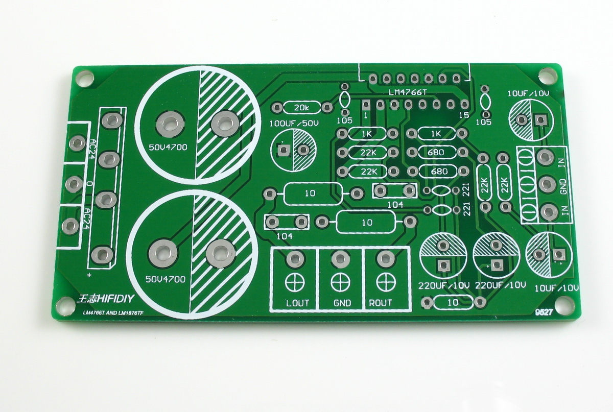 50W+50W LM4766 Amplifier kit sc | eBay