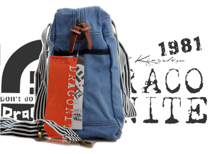 DraCo<em></em>nItE <em>潮牌女生</em>帆布包拉链单肩<em>包包</em>大红