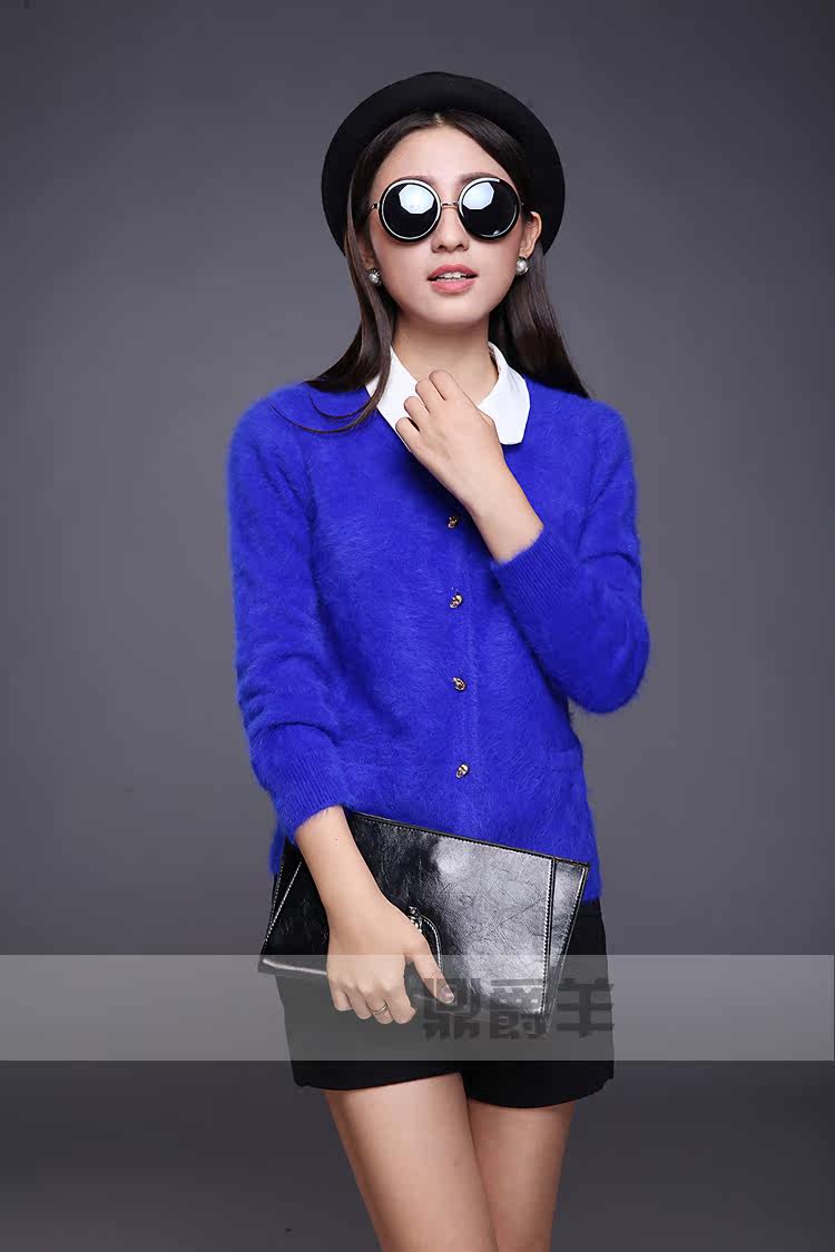 【2013秋冬新款欧洲站<em>骷髅头</em>100%<em>长毛</em>貂绒开