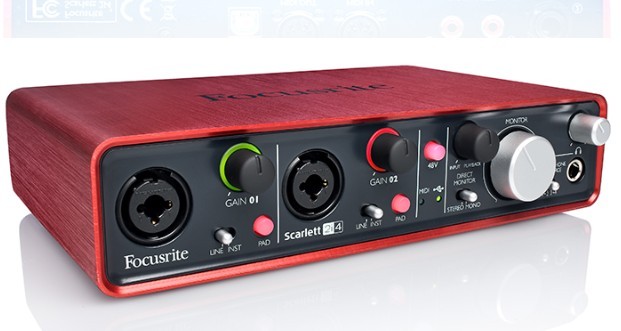 Звуковая карта scarlett 2i4 focusrite scarlett