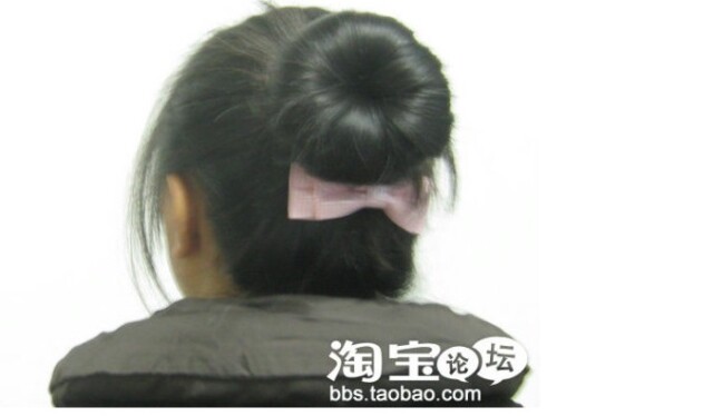 花苞头盘发工具 <em>女人我最大</em> <em>公主头</em>包包头 甜甜