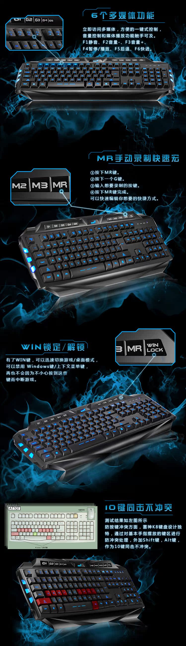 Клавиатура Genius K8 USB Клавиатура Genius K8 USB
