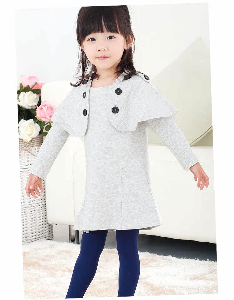 ESBEELI Korean version of the 2012 spring children's wear new girl dress children dresses