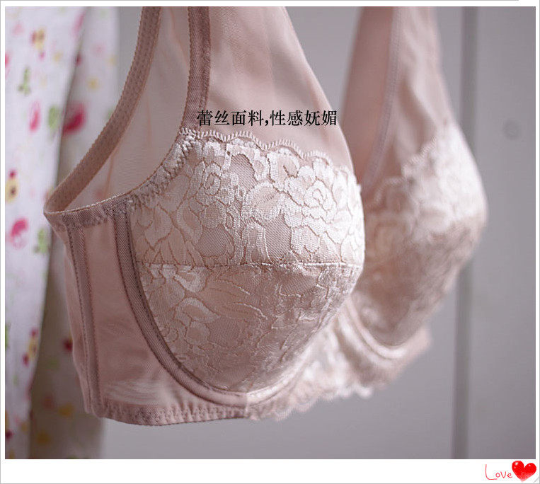 32个<em>码</em>最大码110F全罩杯薄款背心式<em>文胸乳罩</em>