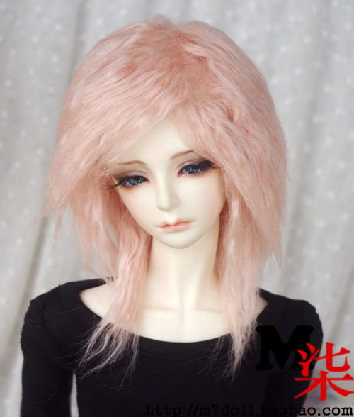 Кукла BJD M7-bjd ребёнок 1/6 1/3 плюшевые мягкие розовые голова с париком длинные вьющиеся волосы Кукла BJD M7-bjd ребёнок 1/6 1/3 плюшевые мягкие розовые голова с париком длинные вьющиеся волосы