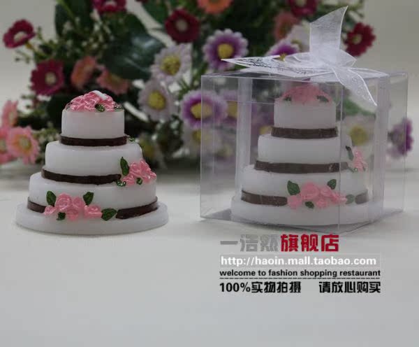 Haoin European return a salute rose candles new wedding wedding cake candle candles birthday candle