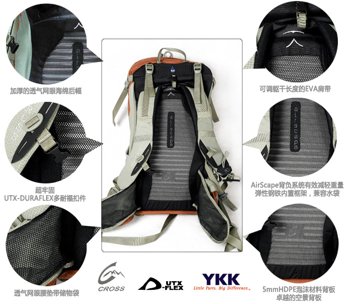 Туристический рюкзак CROSSTOP dl00097 CROSSTOP Туристический рюкзак CROSSTOP dl00097 CROSSTOP