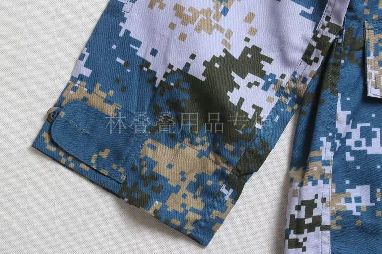 家直销海洋迷彩作训服美国海军陆战队迷彩服工