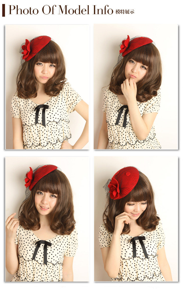 假发 梨花头 齐刘海 <em>发型</em> 梨花假发 女 BOBO头