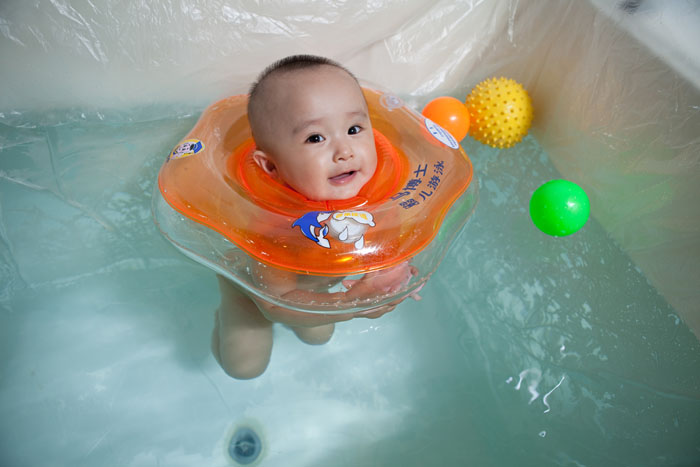【马博士 婴儿游泳池套装 宝宝游泳池 婴幼儿 配