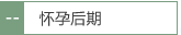 怀孕后期
