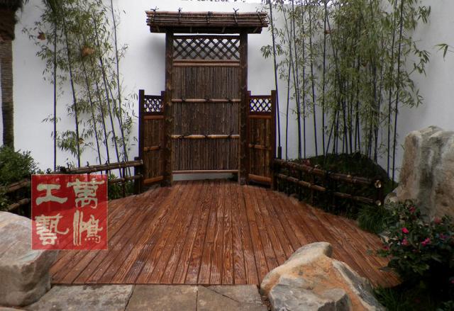 【【归隐】篱笆花园门/竹门/城堡别墅门公园景酒店玖贰v篱笆厦门别墅庭院图片