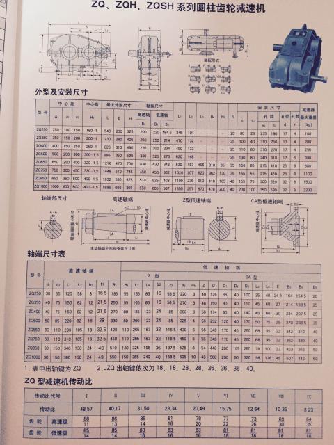 淄博厂家直销批发jzq650减速机变速器变速机及配件钢壳齿轮齿轮轴