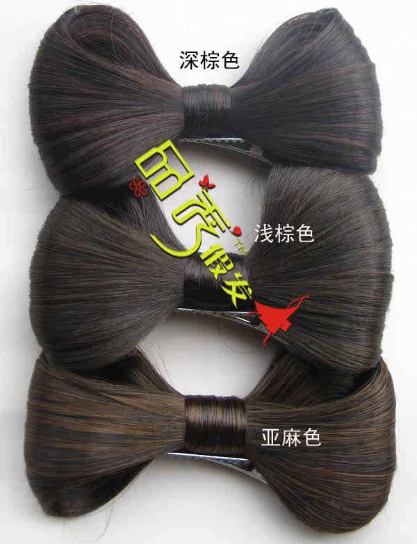 Lemon-tree 2013 New OL Temperament Sweet Duck Mouth Clip Womens Bowknot Wig 14.5 x 9.5cm