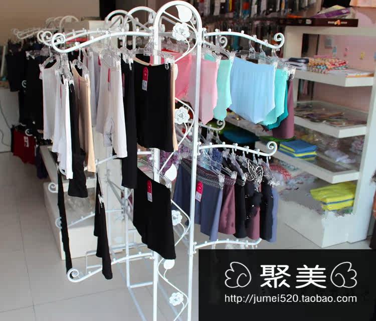 新款时尚架子 <em>内衣</em>店挂衣架 落地内衣货架 <em>女装</em>