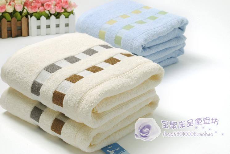 Sunvim Cotton dobby diconnect cotton bath towel