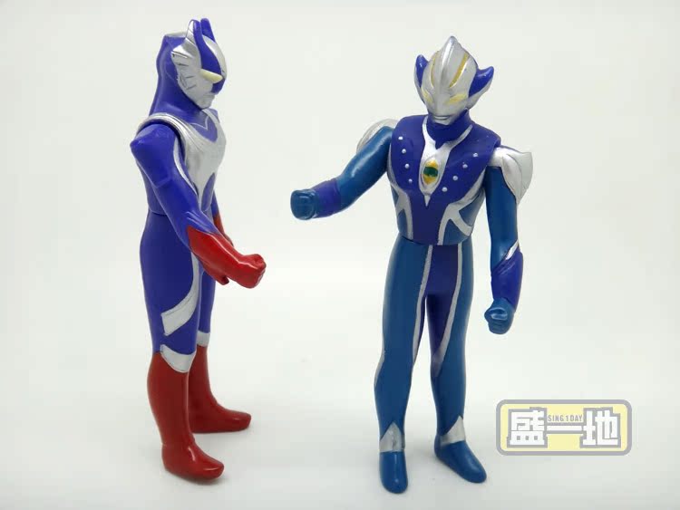 万代授权 正版 玩具套装 希卡利奥特曼VS雷蒙