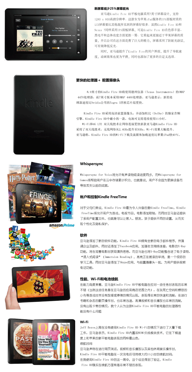Планшет Amazon Kindle Fire Hd (16G)7 16G Планшет Amazon Kindle Fire Hd (16G)7 16G