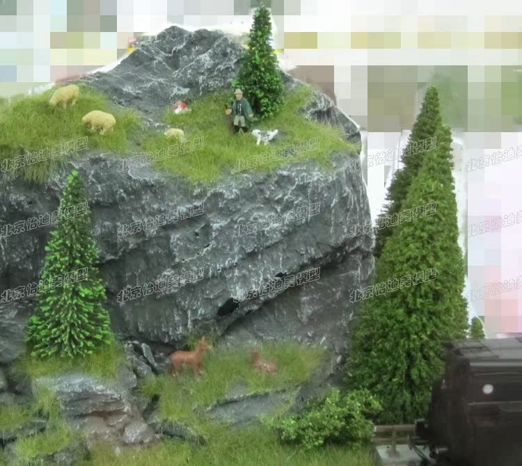 DIY手工制作工具沙盘建筑模型材料场景80203