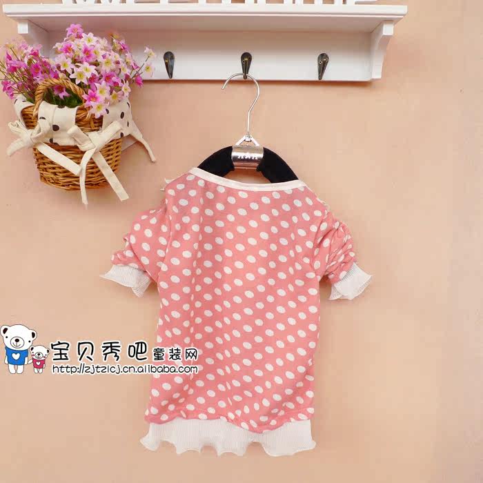 013春款 女童ANBB圆点毛线白兔<em>开衫童外套</em>Z