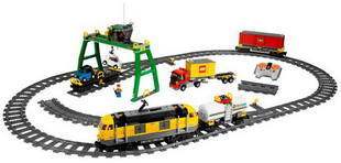 LEGO 乐高 城市系列 拼装积木玩具 遥控货运火车 7939