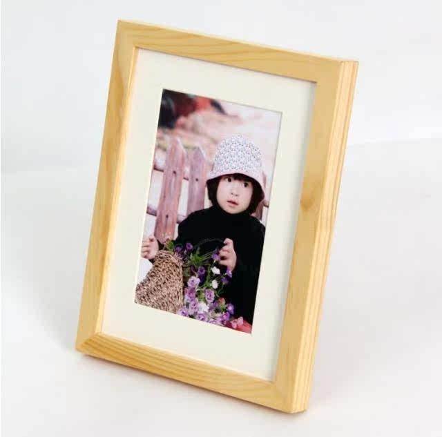 厂家直销 8寸加厚平板实木相 各种尺寸齐全(5~32寸)