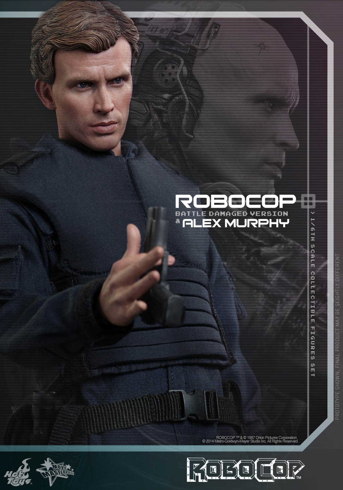 Hottoys   1 / 6   MMS265 / MMS266   Mechanical warfare police   Single person War damaged version / Suit Edition