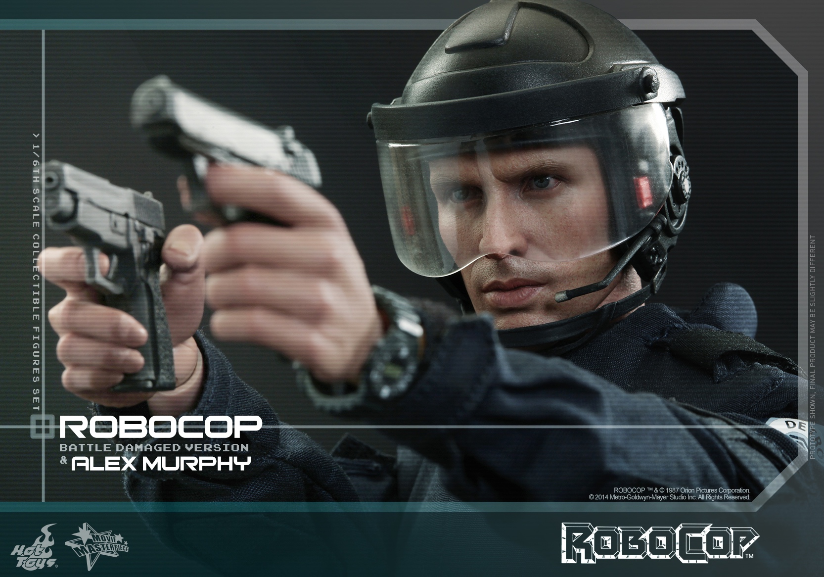 Hottoys   1 / 6   MMS265 / MMS266   Mechanical warfare police   Single person War damaged version / Suit Edition
