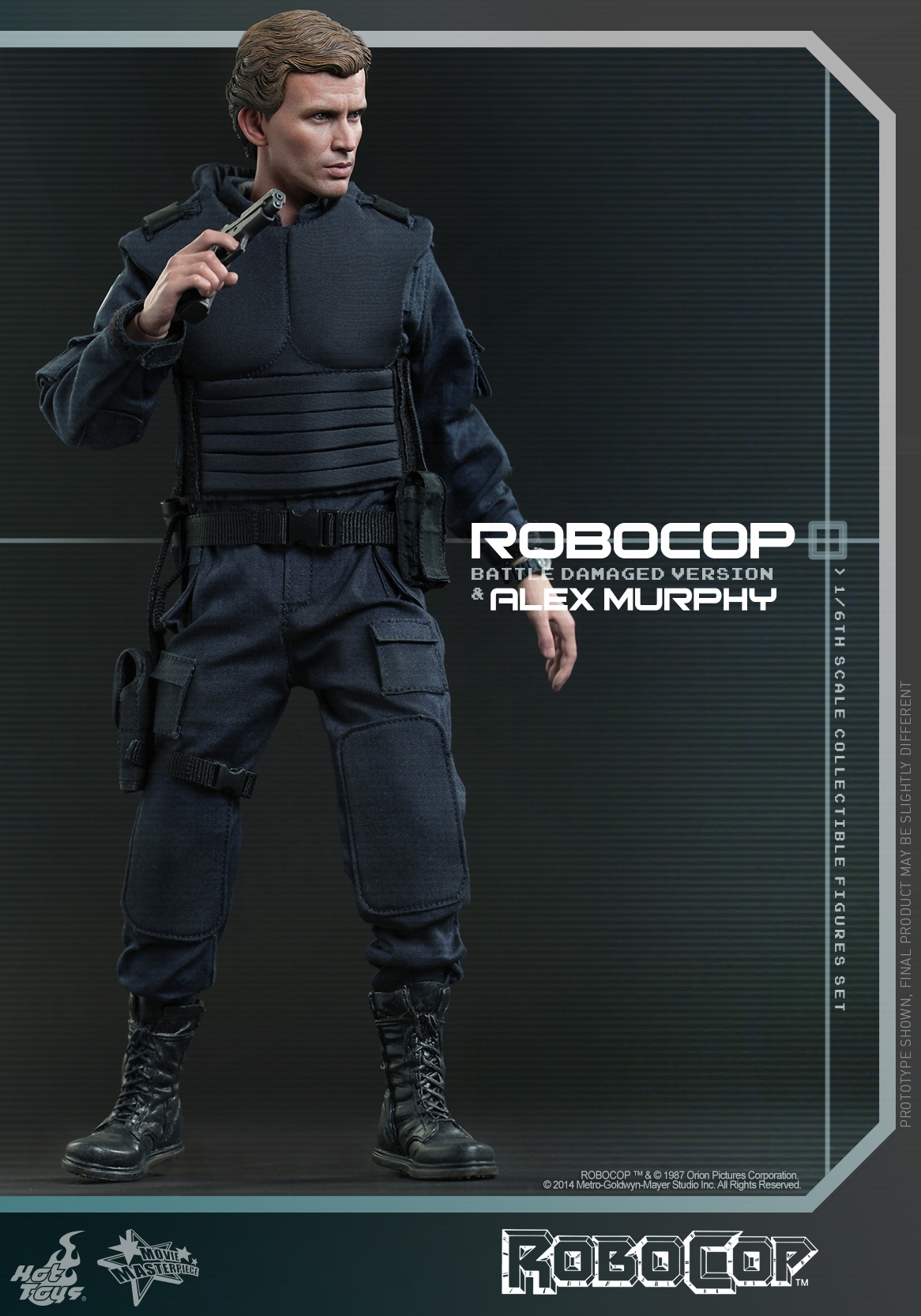Hottoys   1 / 6   MMS265 / MMS266   Mechanical warfare police   Single person War damaged version / Suit Edition