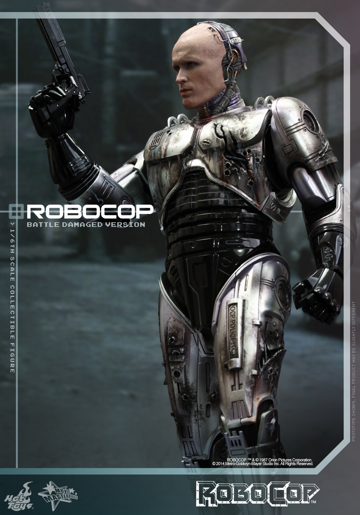 Hottoys   1 / 6   MMS265 / MMS266   Mechanical warfare police   Single person War damaged version / Suit Edition