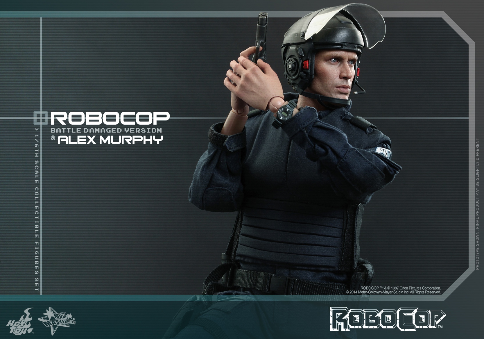 Hottoys   1 / 6   MMS265 / MMS266   Mechanical warfare police   Single person War damaged version / Suit Edition