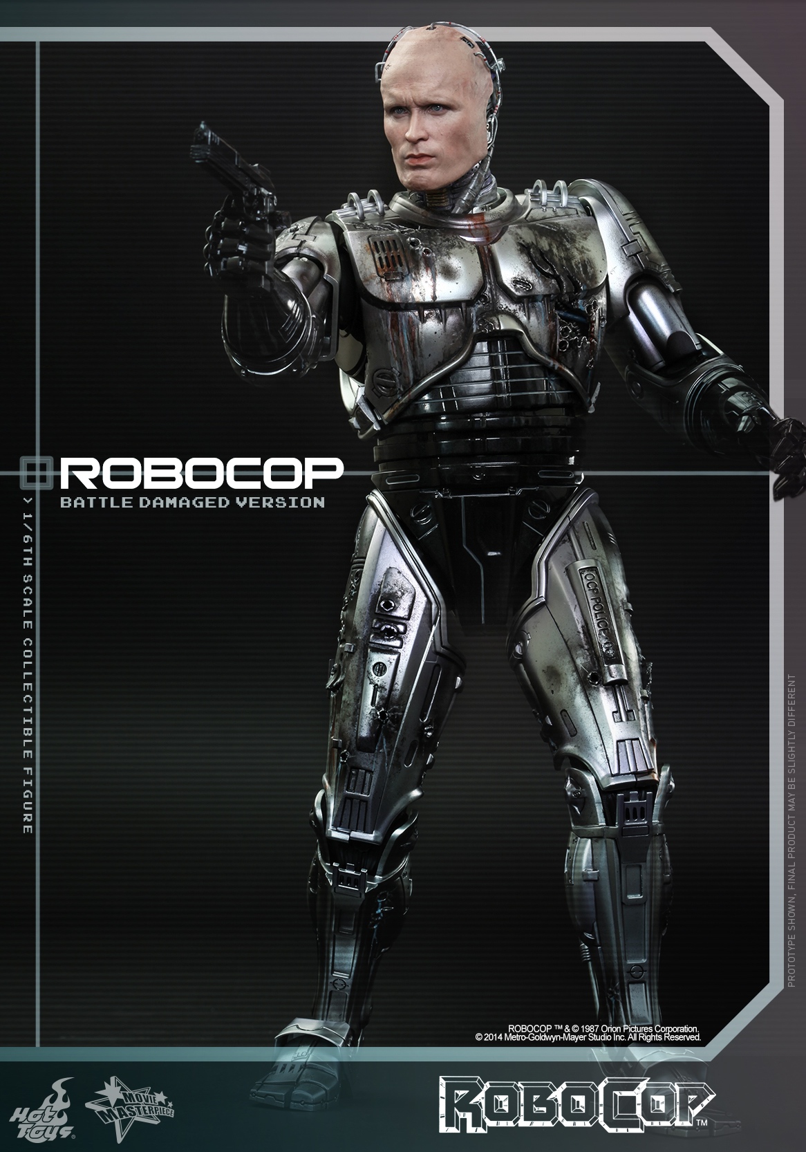 Hottoys   1 / 6   MMS265 / MMS266   Mechanical warfare police   Single person War damaged version / Suit Edition