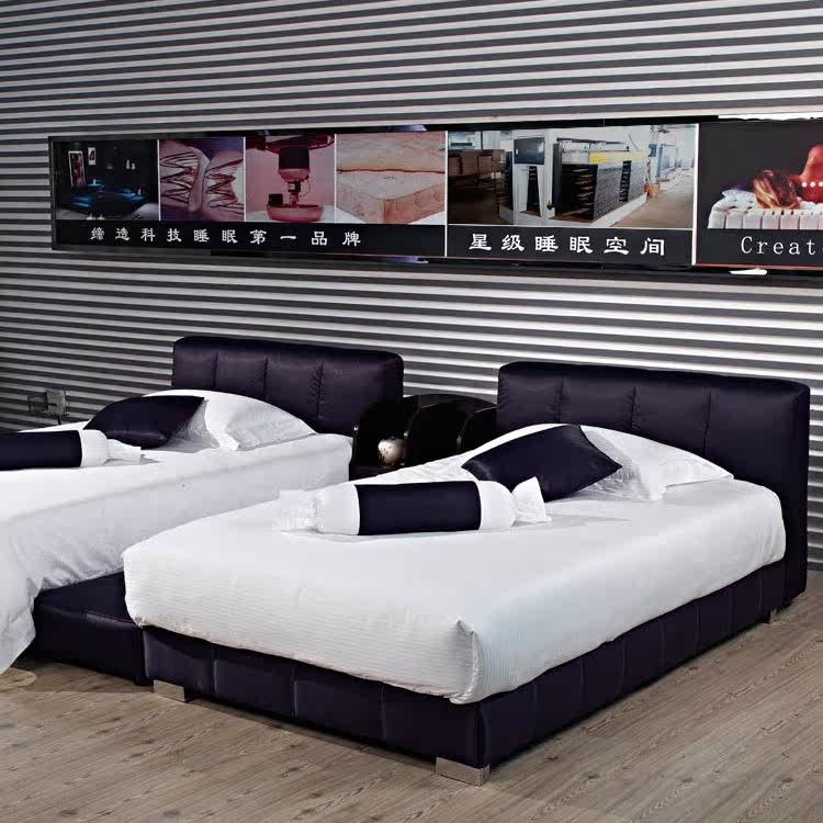 卡撒家具 <em>儿童</em>布艺床 单人床<em>姐妹床</em> 双胞胎床特