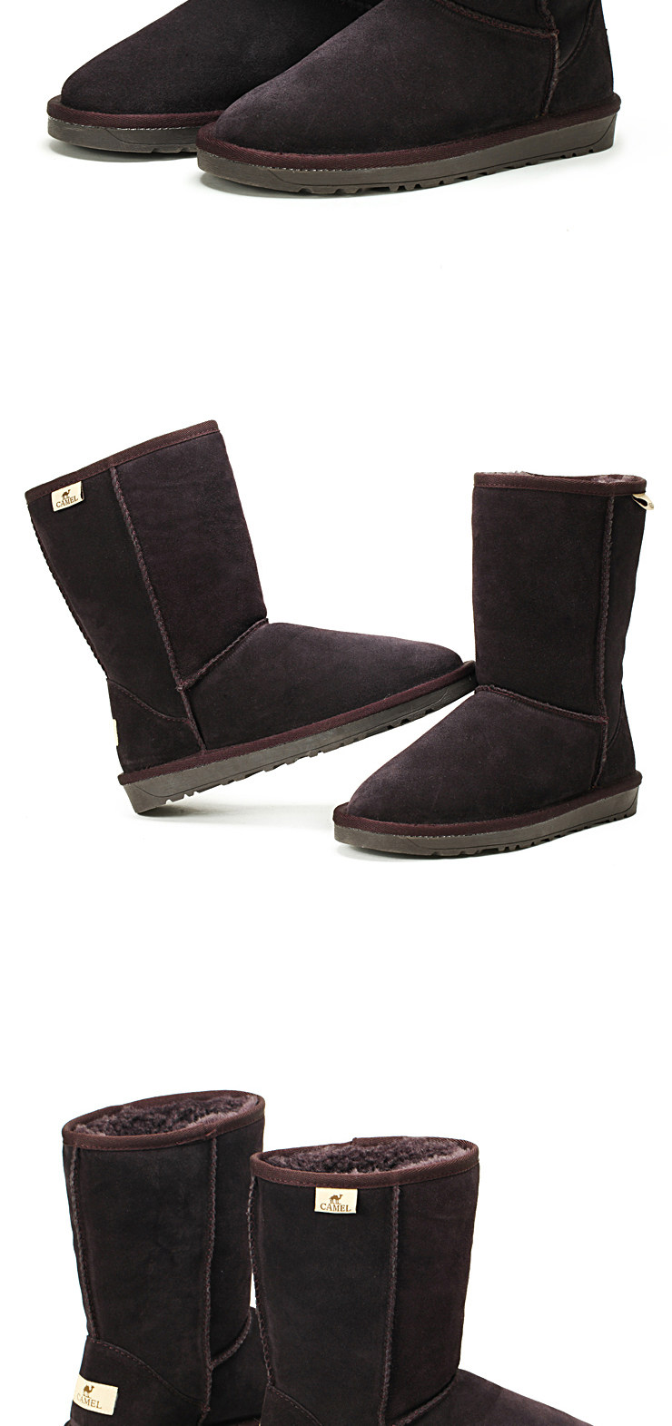 Camel outside the user's snow boots winter fashion boots women boots