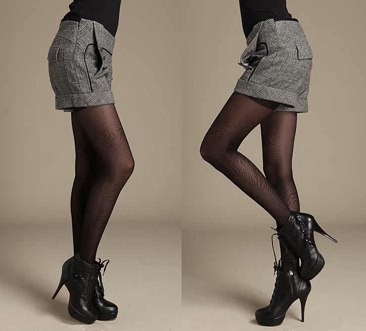 PSALTER<em>诗篇</em>专柜正品 英伦风 秋冬羊毛<em>短裤</em>