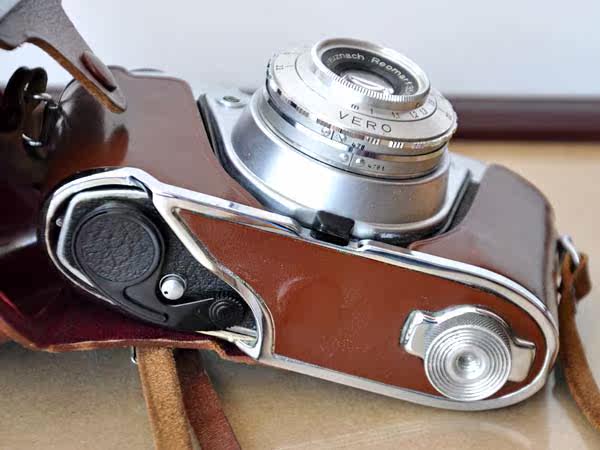Камеры Западные коллекции немецкой компании Kodak retinette IA в 60 лет камеры в оригинальный кожаный чехол