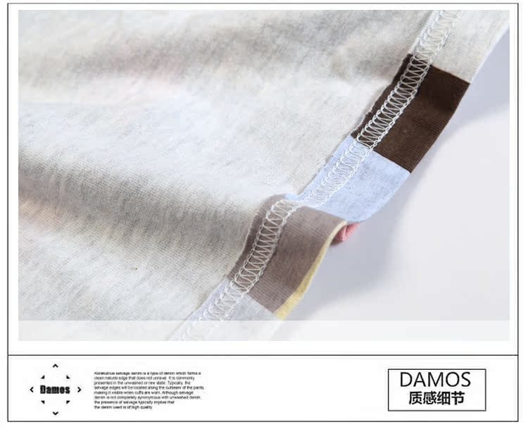 Пижама Damos. love 2013 Хлопковый трикотаж В клетку Свитер Для пары Пижама Damos. love 2013 Комплект из двух предметов В клетку Свитер Длинные брюки Для пары На резинке Длинный рукав Цветочный принт Хлопковый трикотаж Хлопок Средняя О-вырез Весна