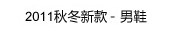2011秋冬新款-男鞋
