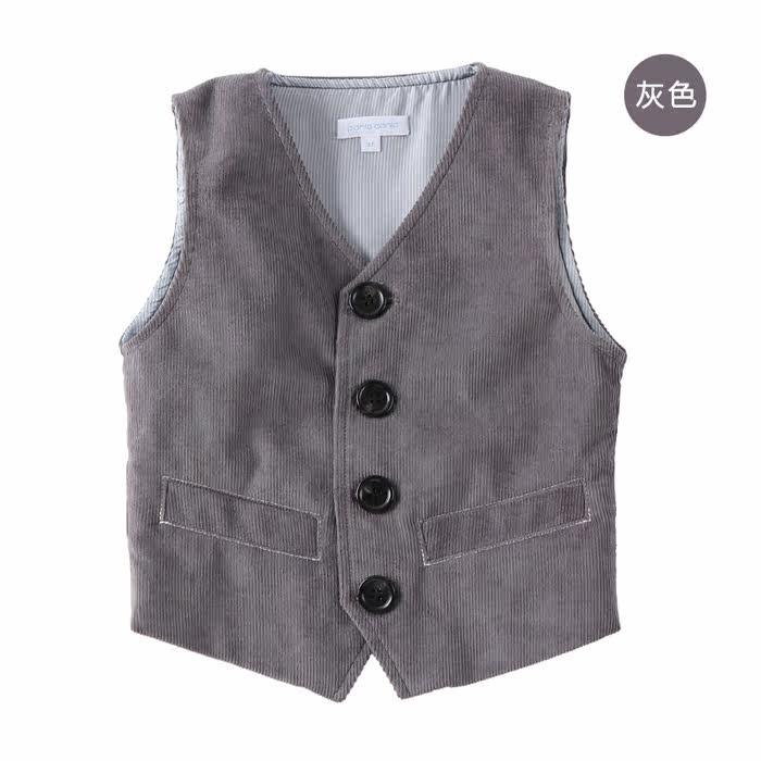 棉<em>马甲</em>Po<em></em>nie Co<em></em>nie 2012新款 <em>儿童</em>百搭<em>马甲</em> 男