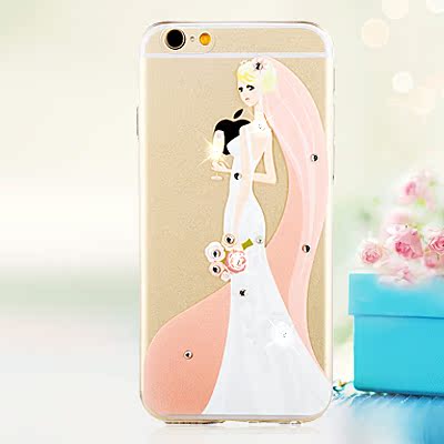 苹果6plus手机壳硅胶女 iphone6s手机壳 iPhone6plus手机套5.5软