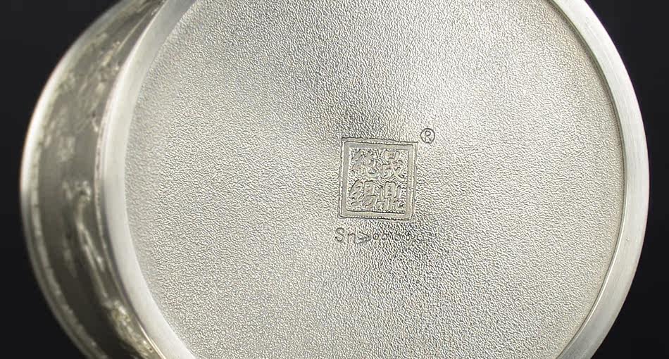 李子森大师专场之五牛图纯锡罐029