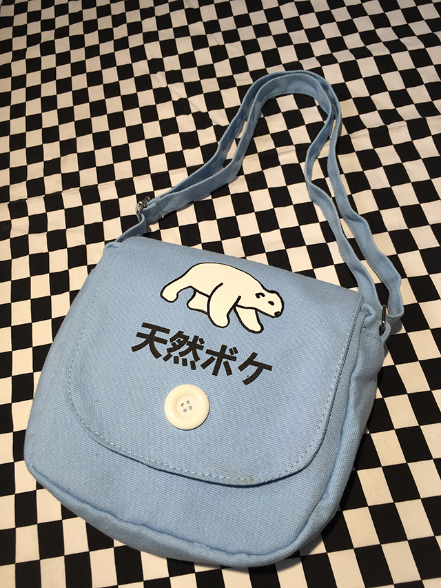 日文chanel英國官 韓國韓版原宿軟妹學生學院小熊卡通日文小包斜挎包 帆佈包 chanel