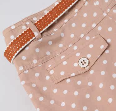 <em>ES 艾格</em> ES 夏季1 <em>波点</em>低腰休闲<em>短裤</em>1303200