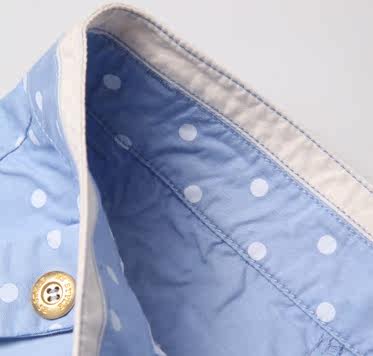 <em>ES 艾格</em> ES 夏季2 <em>波点</em>翻边休闲<em>短裤</em>1303200