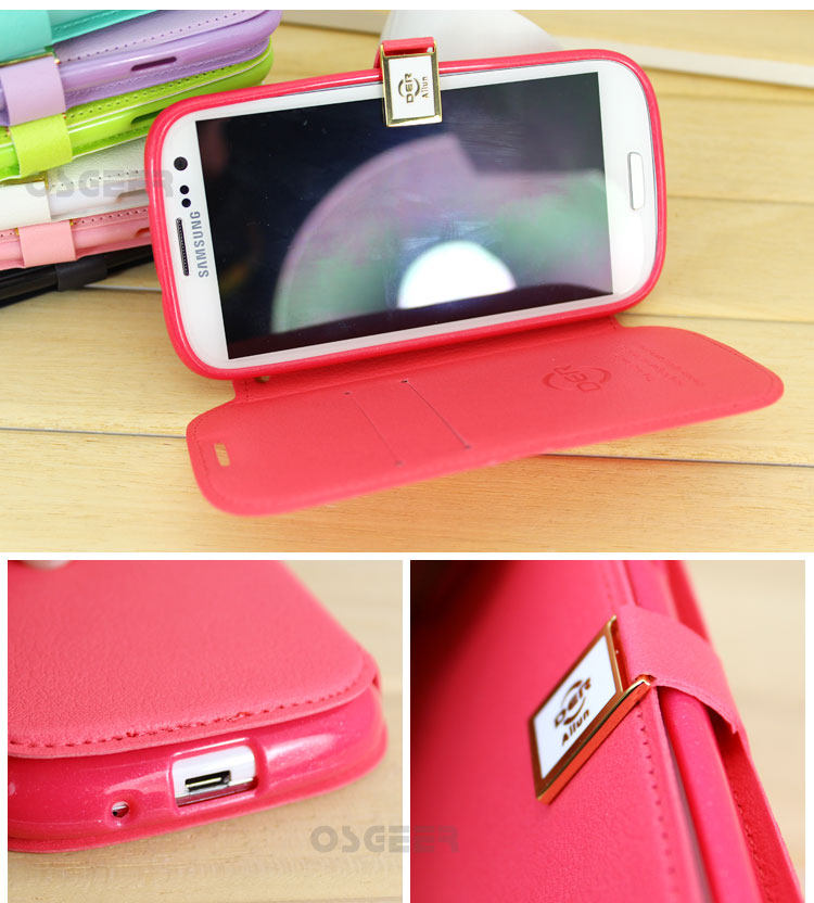 Neozeet Leather case moblie phone for Samsung  i9300
