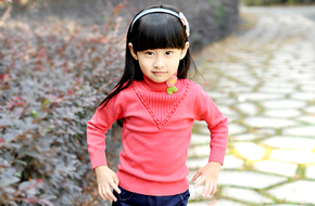 米修米修童装 <em>女童高领毛衣</em>百搭 - 卷皮折扣 淘