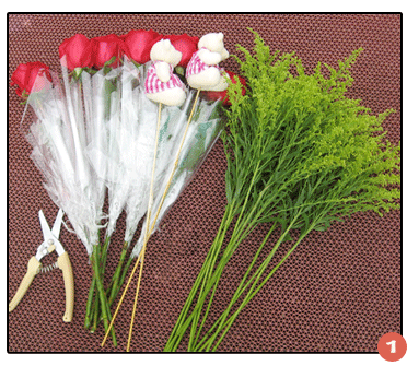 Love of music Carnation Shanghai flower express Songjiang Qingpu flower Nanhui Order flowers Fengxian flower Chongming florist