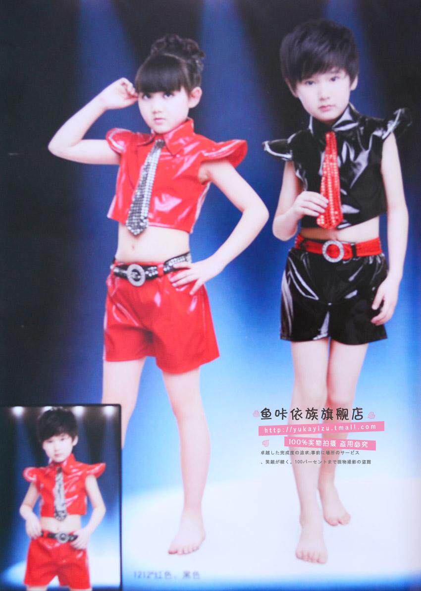街舞踢踏舞 演出服装 爵士舞表演服 现代<em>舞蹈</em>服