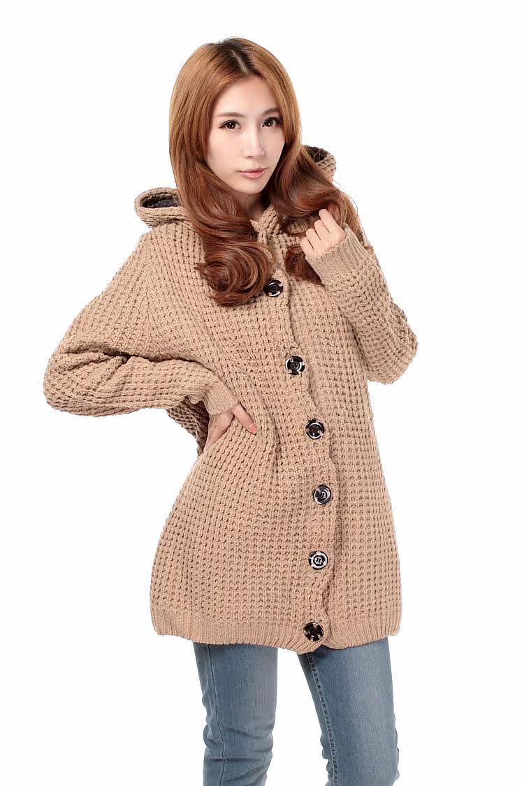 2012秋冬女装 <em>孕妇毛衣</em>外套 韩版 宽松开衫 棒